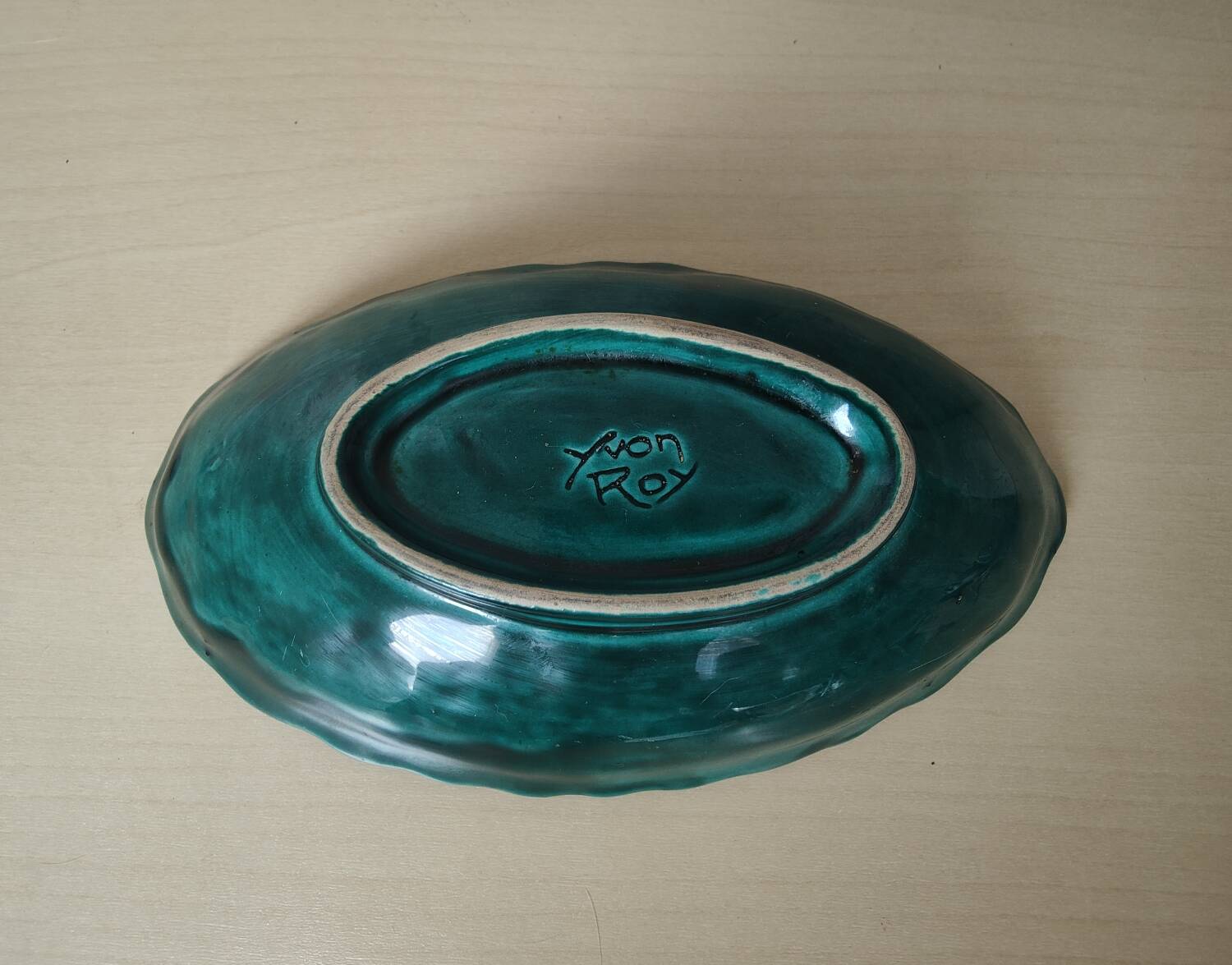 Yvon Roy ceramic pocket emptier