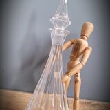 Pyramid crystal decanter