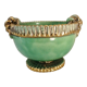 Cup, empty glazed ceramic pocket, signed Louis Dage, 50s