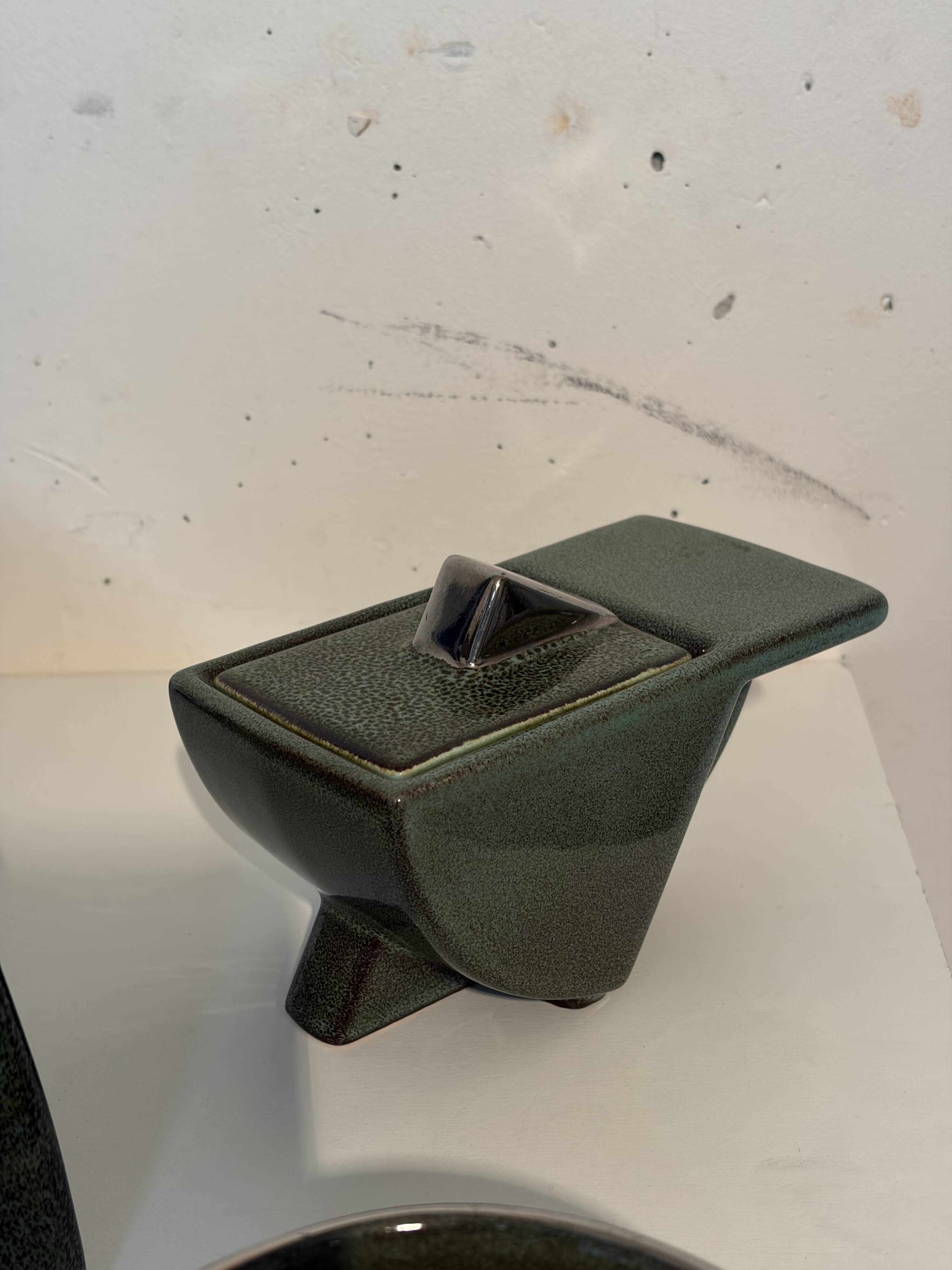 Tea set "Sextant", Yves Cordier, Studio Salins, 1980