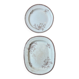 Set of 2 old dishes