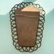 Rattan rear-view mirror