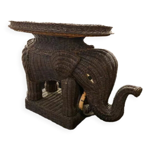 Table basse éléphant