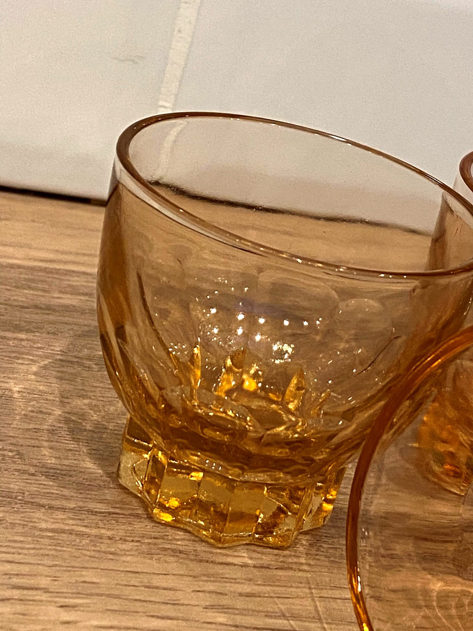 Set of 4 vintage glasses