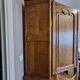 Norman buffet with 2 bodies in solid oak, manufactured by Doudard.
