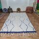 Handmade wool Berber rug 250 x 150 cm