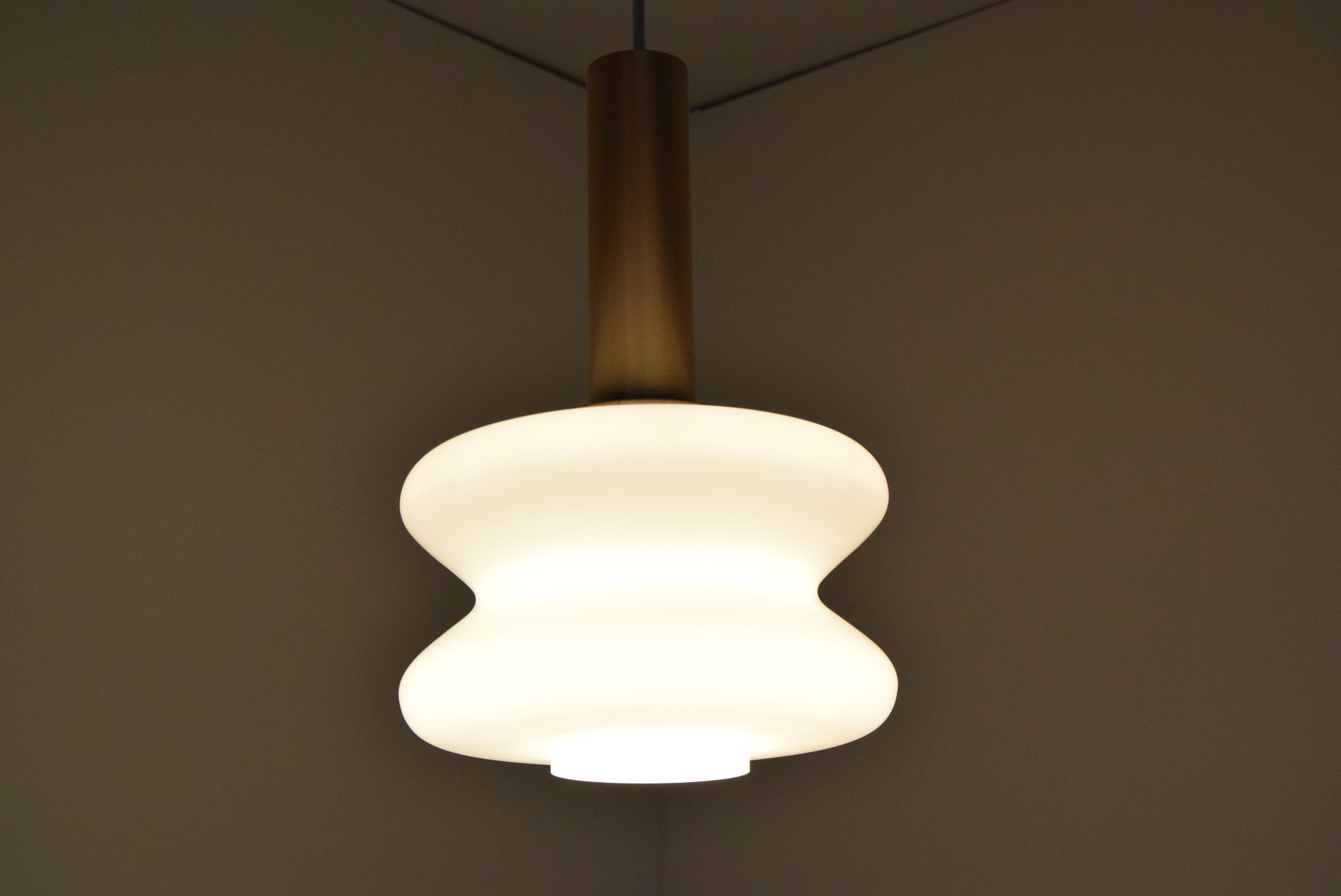 Mid-century glass pendant,1960's