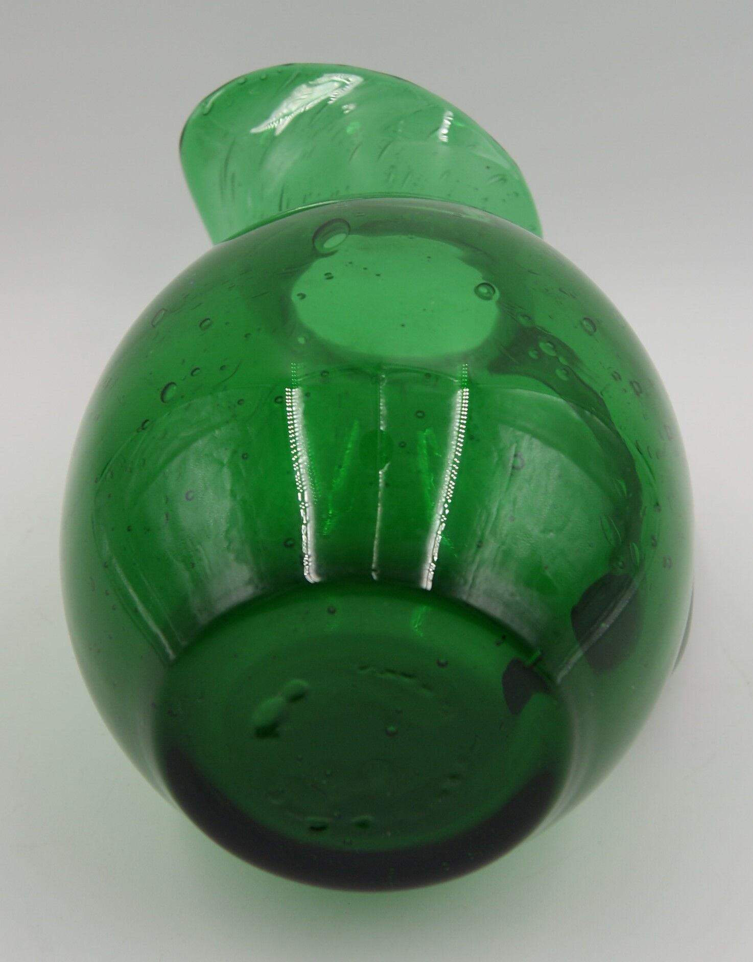 Vintage blown glass decanter