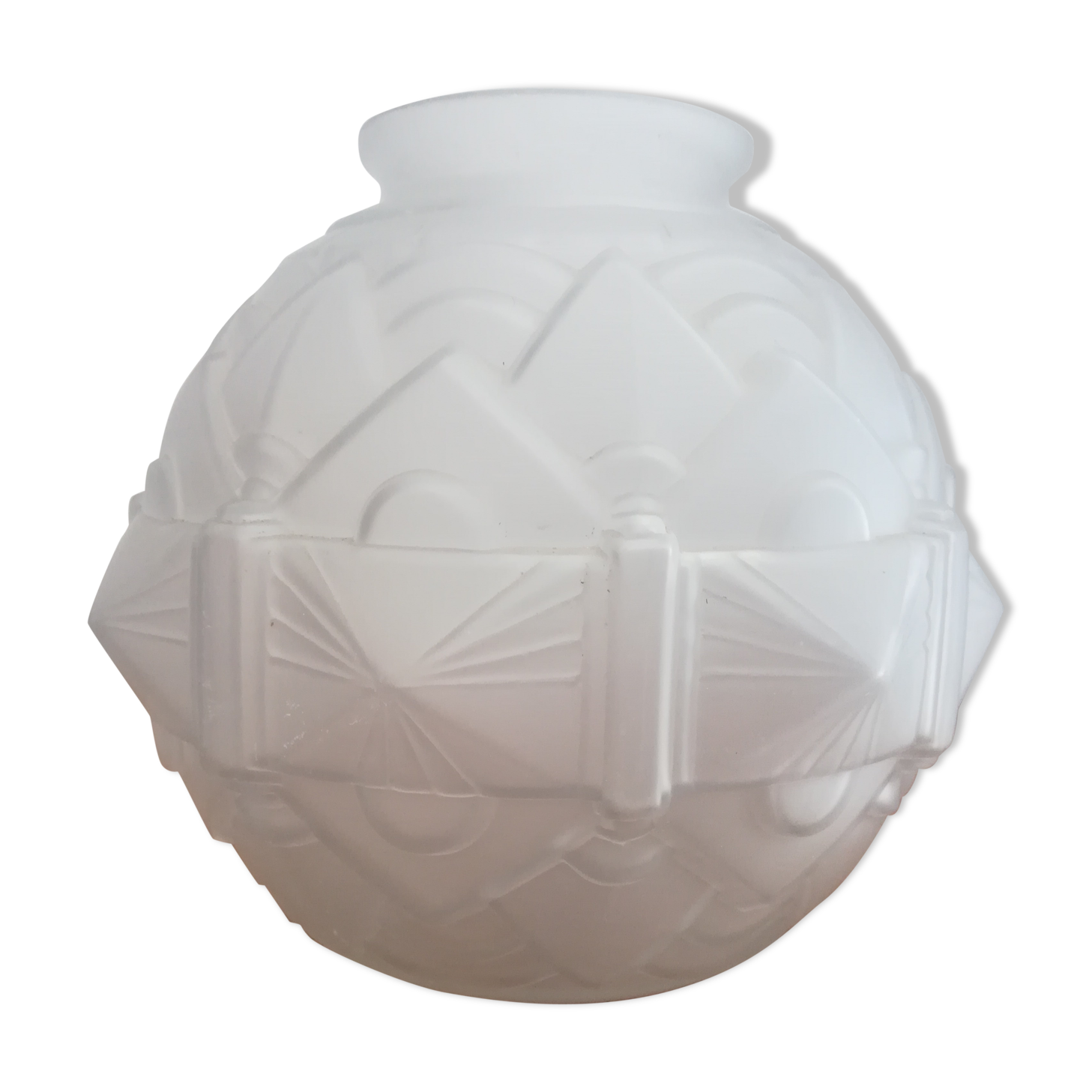 Art deco ball vase