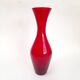 Red vase Monica Bratt for Reijmyre glassworks