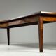 Table de ferme française de 292 cm