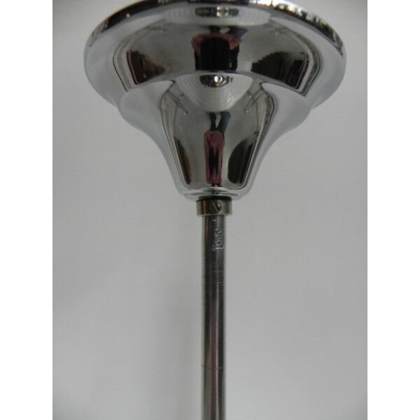 Suspension Deco with white glass sphere