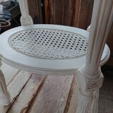 Bedside table Louis xvi patinated