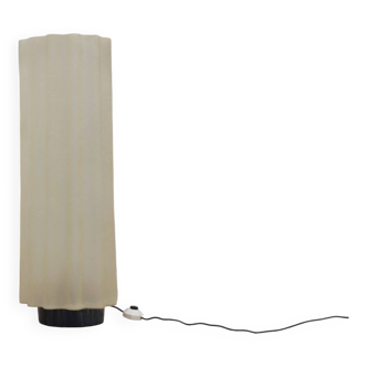 Vintage corrugated fiberglass floor lamp 1970s