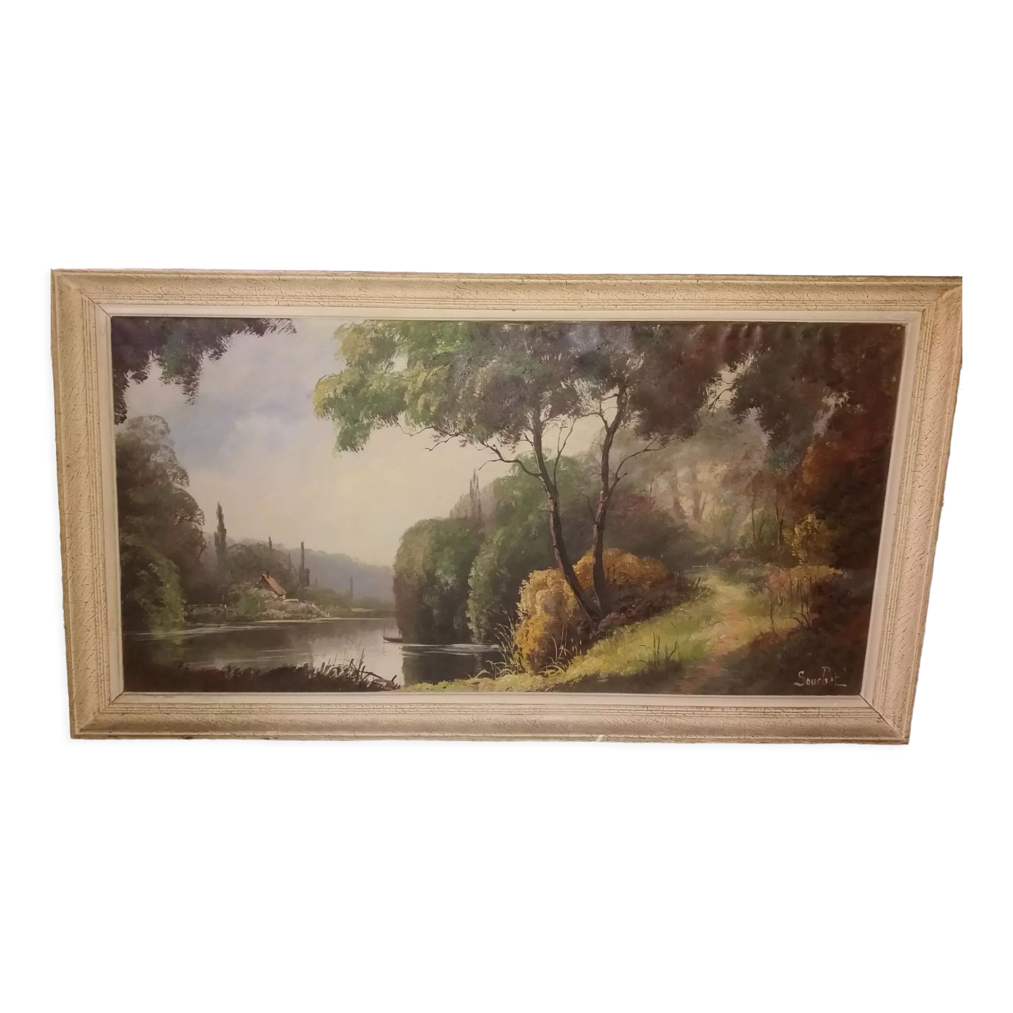 Old painting signed "Sourbet"