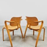 6 chaises finlandaises Aslak par Ilmari Tapiovaara pour Asko, 1960
