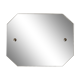 Old beveled wall mirror