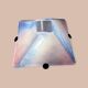 Murano Glass Flushmount by Zonca 1980s