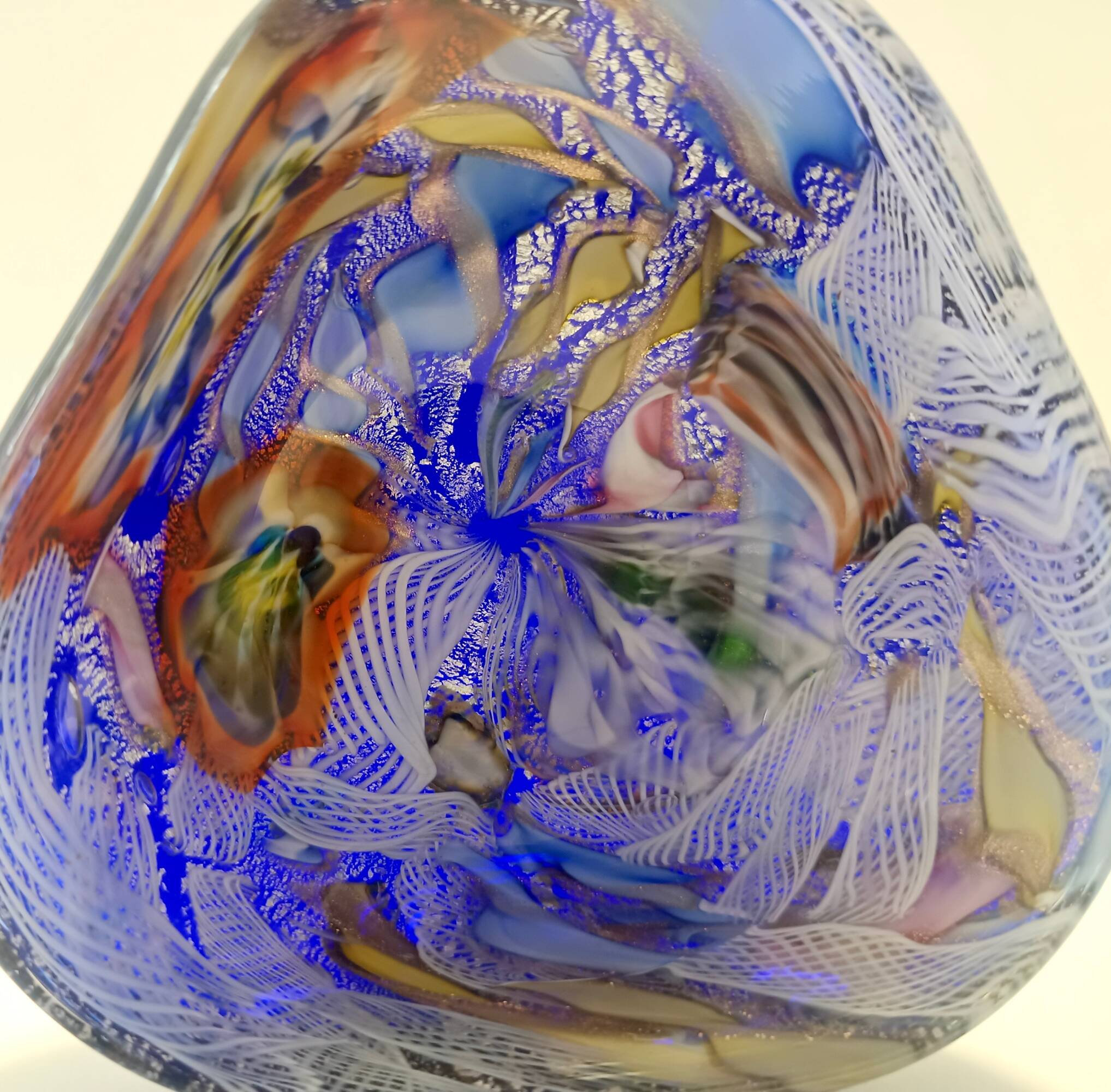 Polychrome Murano Glass "Tutti Frutti" Ashtray / Vide-Poche by Avem