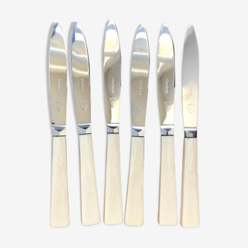 Series of six cheese knives