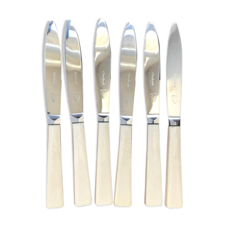 Series of six cheese knives