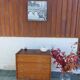 chest of drawers with compass feet, 1960s-1970s