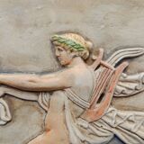 Plaster bas-relief