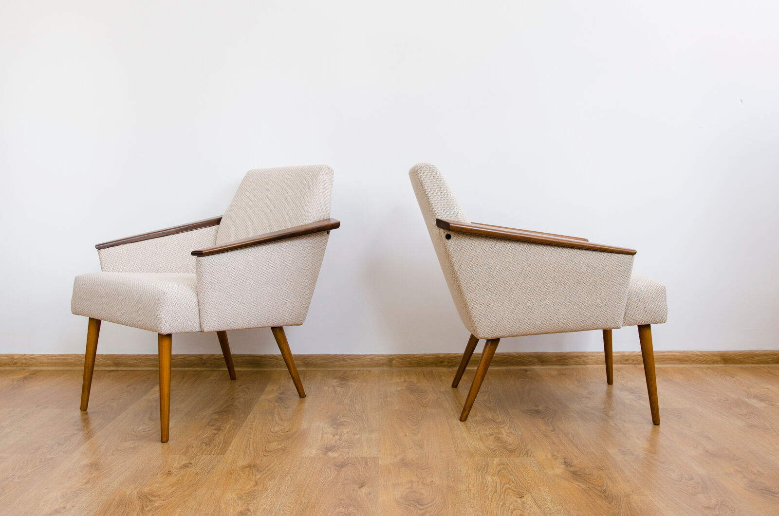 Pair of mid-century armchairs