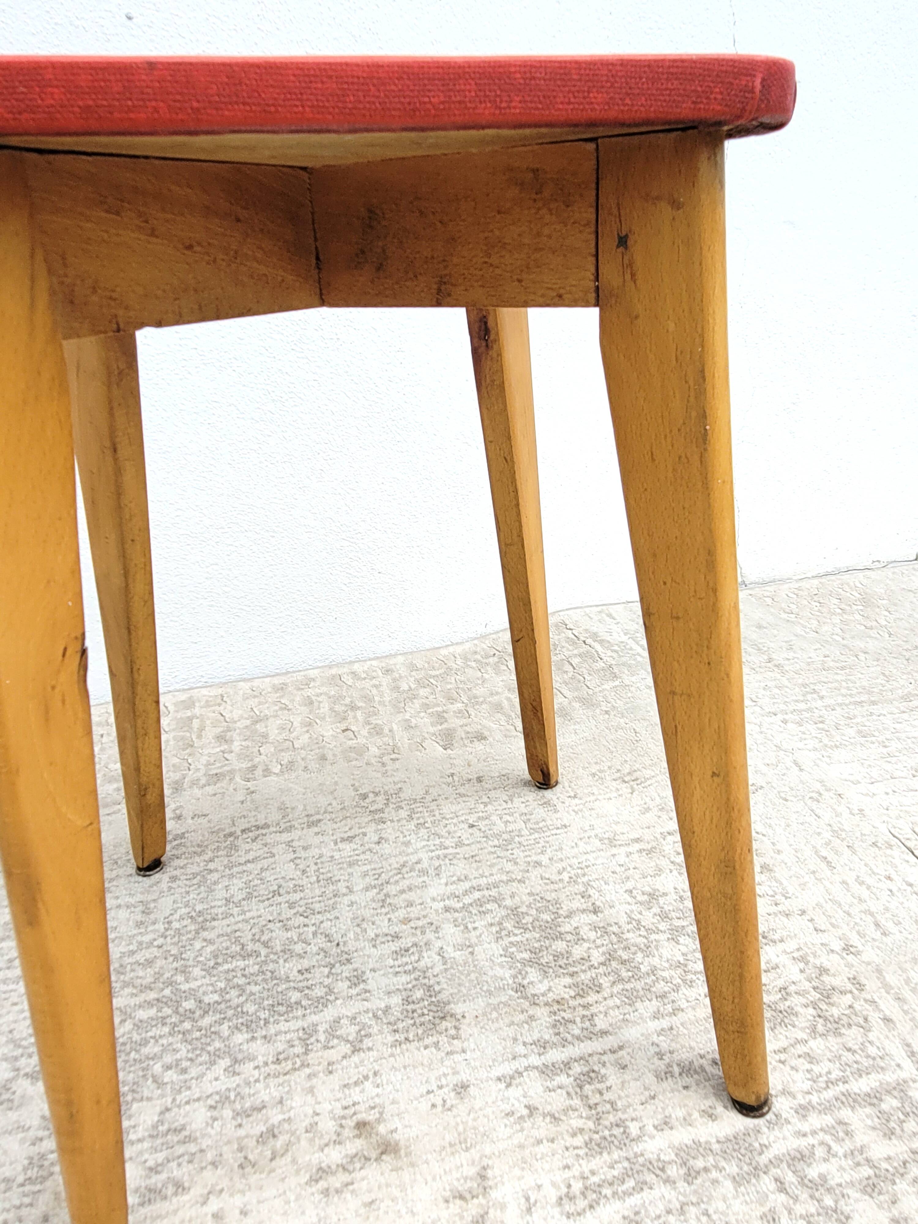 Vintage low stool 1960