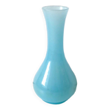 Vase Bleu Opaline