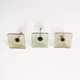 Crystal candlesticks, Rosenthal, designed by G. Jensen, Germany, 1970s
