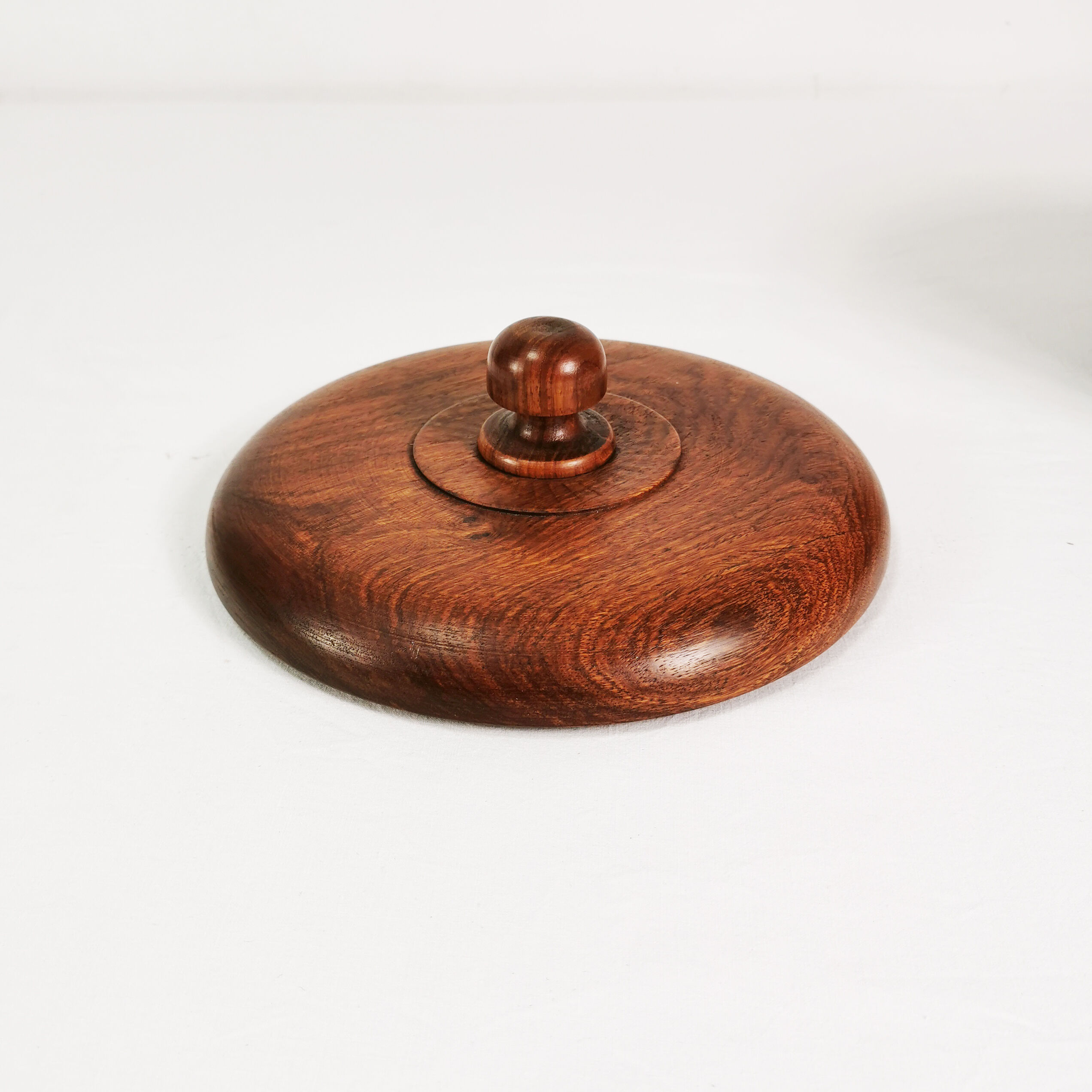 Large teak bowl and salad spoons, Denmark, 1960s