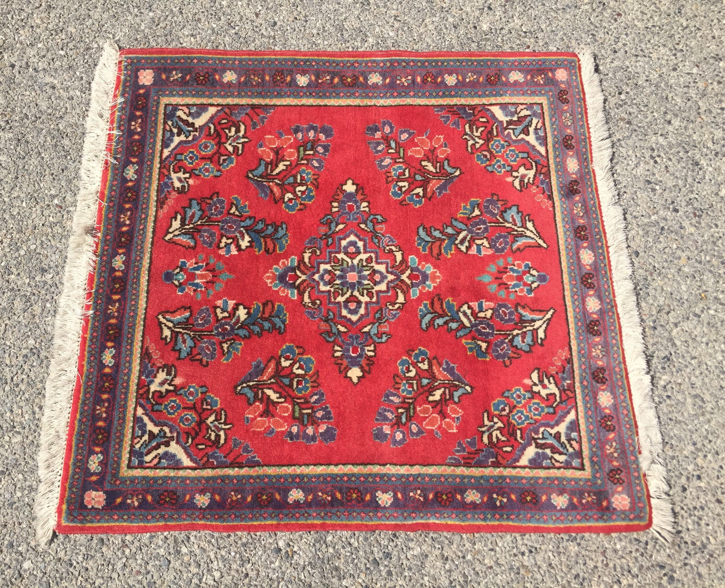 Persian orient carpet iran lilian 85 x 90 cm
