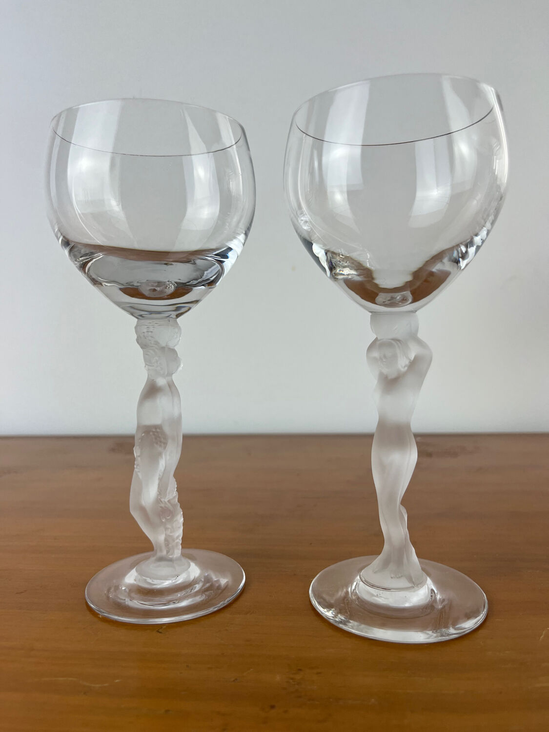 Bayel Venus and Bacchus 13 crystal wine glasses