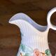 Very large vintage lemon-shaped earthenware jug/vase signed What's