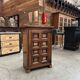 Brutalist furniture in elm