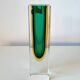 Vase sommerso en verre soufflé murano vintage - made in italy