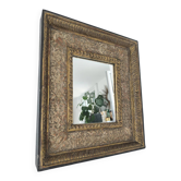 Wooden mirror