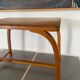 Table basse vintage bois courbey