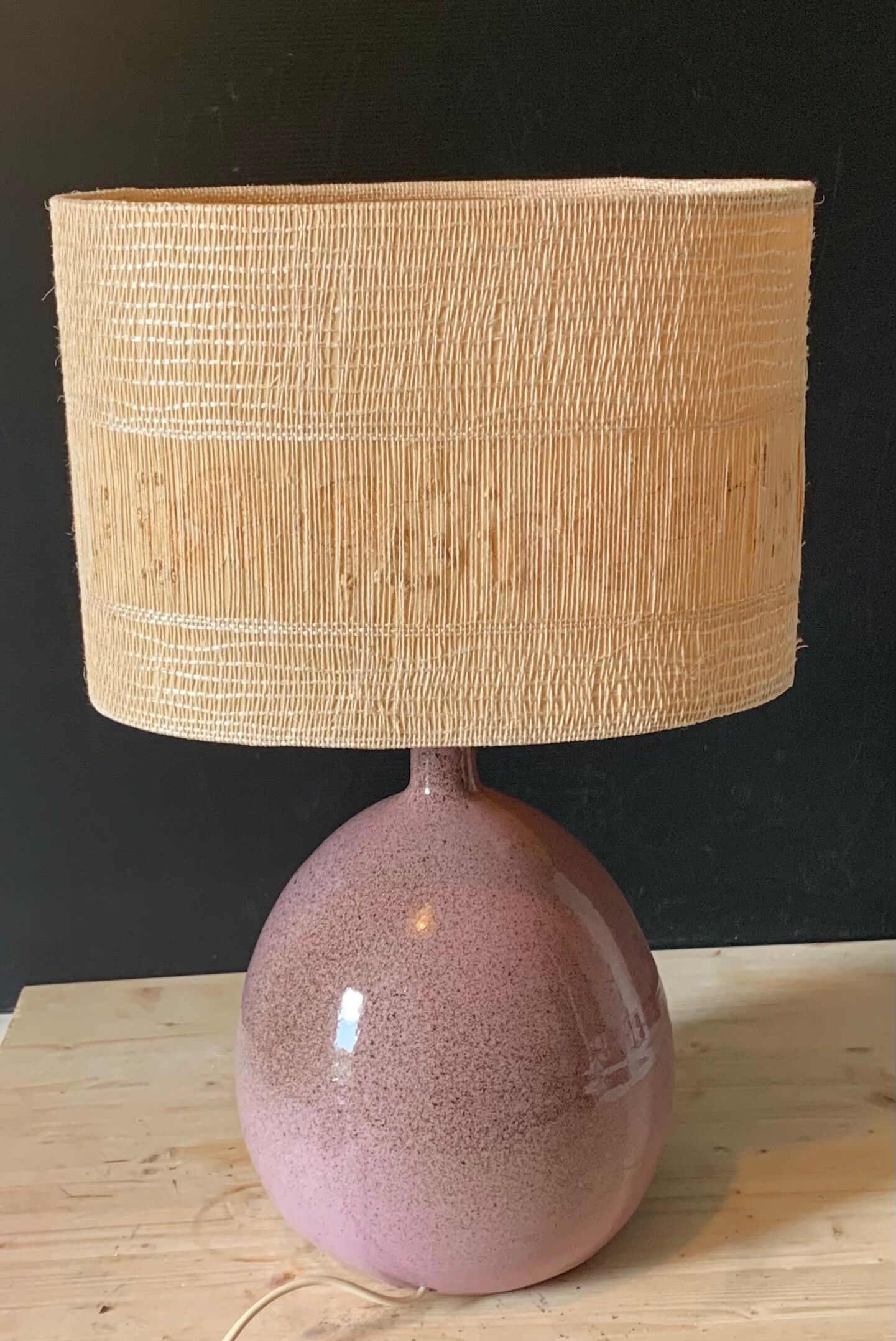 Sandstone lamp The Cyclades Anduze