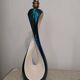 Ceramic lamp foot