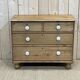 English dresser XIXth fir with its white porcelain buttons