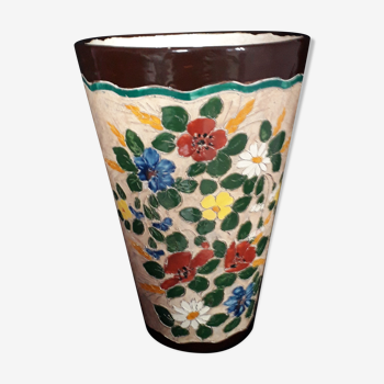 Vase  en  céramique  de  Jérome  Massier
