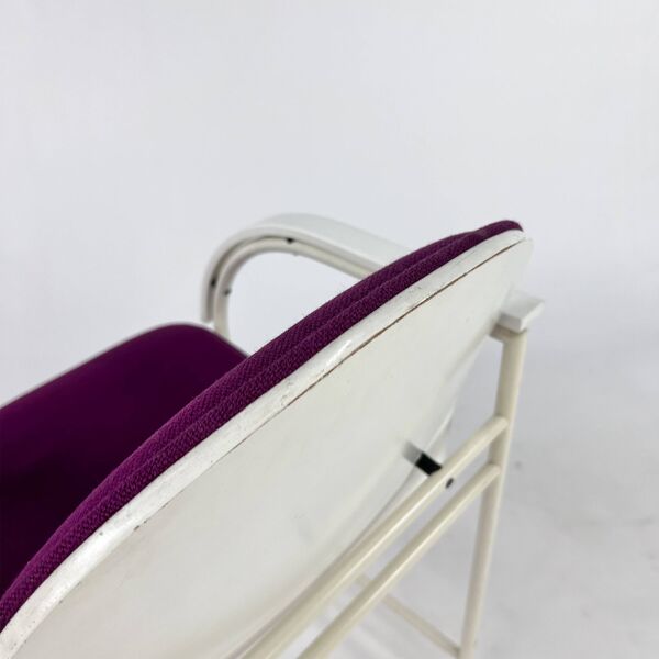 Ensemble de 5 chaises de salle à manger postmodernes par Arco, 1980