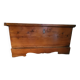 Coffre de mariage en bois massif