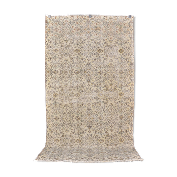 Decorative Oushak Floor Wool Rug sku1356