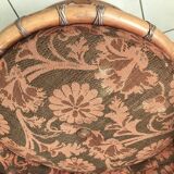 Vintage wicker rattan chair, 60s-70s