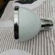 Suspension industrielle blanche et chrome
