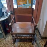 Wooden armchair