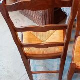 Straw chairs